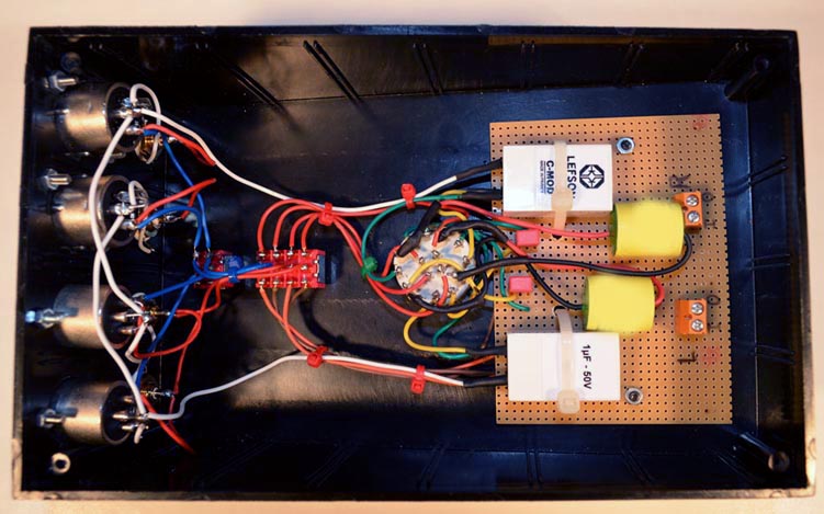 Picture of the C-MOD Audio Comparative Box