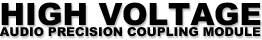 Picture of C-MOD HV Audio precision coupling module