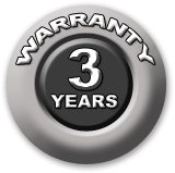 Picture of the 3 YEARS WARRANTY